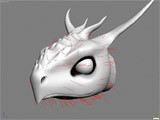 Head of the dragon | fancyart3d